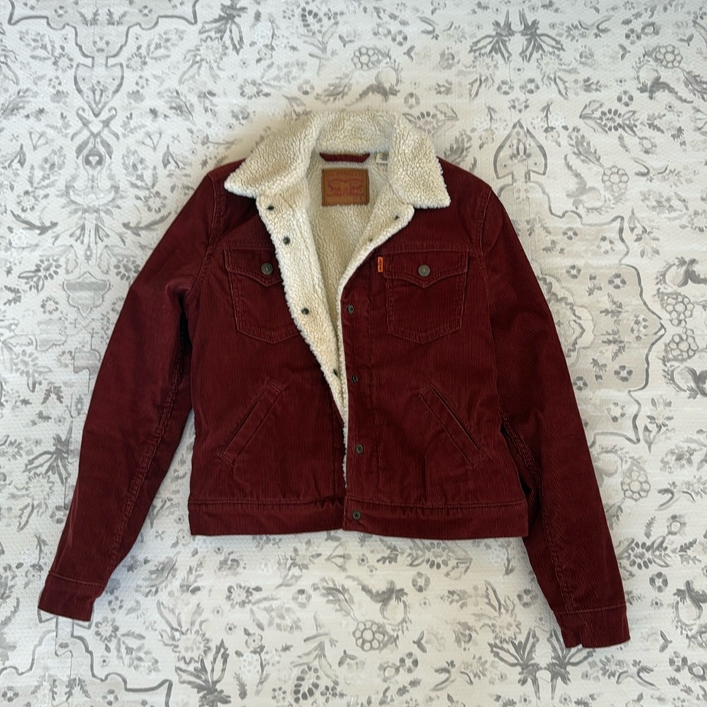 Levi’s original corduroy Sherpa trucker jacket